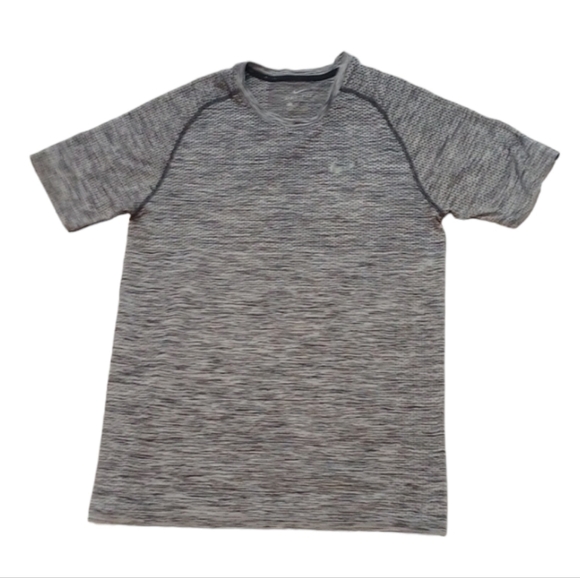 Nike Men's T-Shirt Sz M Grey Heathered Comfy Athleisure Sports Basketball Sporty - Picture 1 of 7